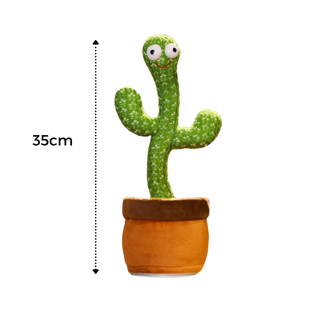 Jouet cactus qui danse et répète ce que vous dites - Ouistiprix