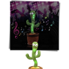 Jouet cactus qui danse et répète ce que vous dites - Ozayti