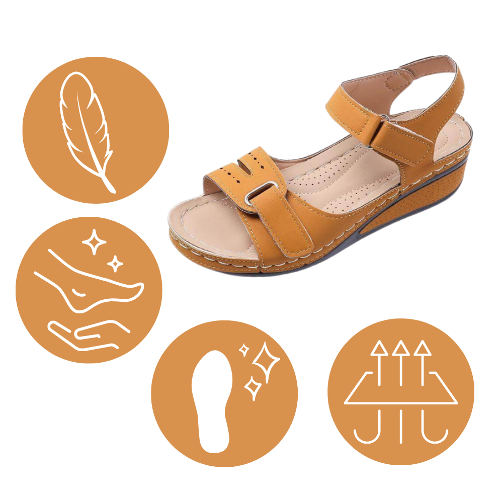 Sandales orthopédiques de soutien de la voûte plantaire pour femmes - Ouistiprix