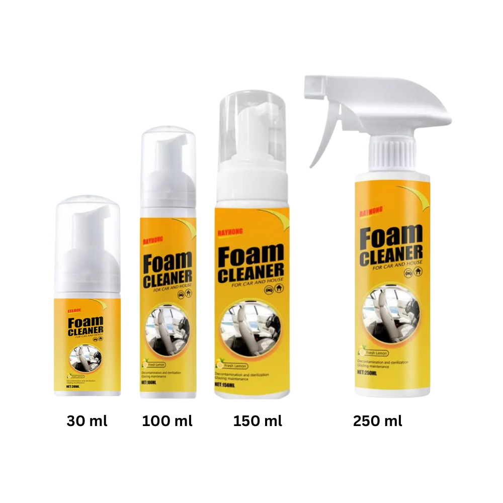 Mousse nettoyante pour voitures - Ouistiprix