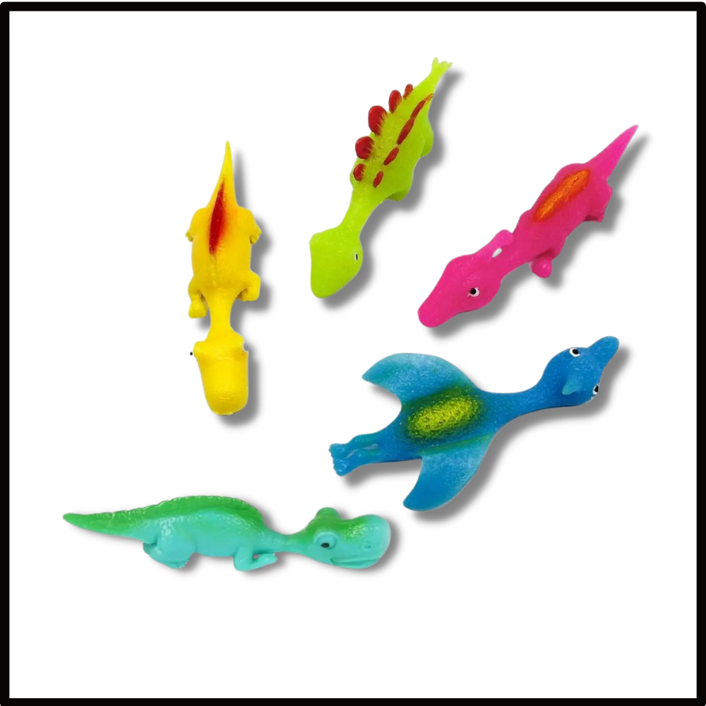 Catapulte Dinosaures collants  - Ouistiprix