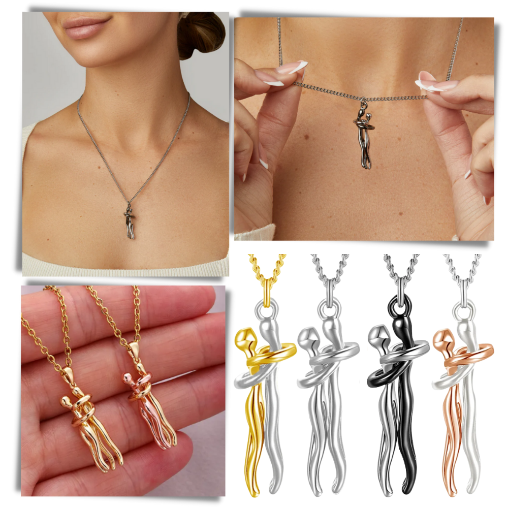 Collier de couple Câlin - Ouistiprix