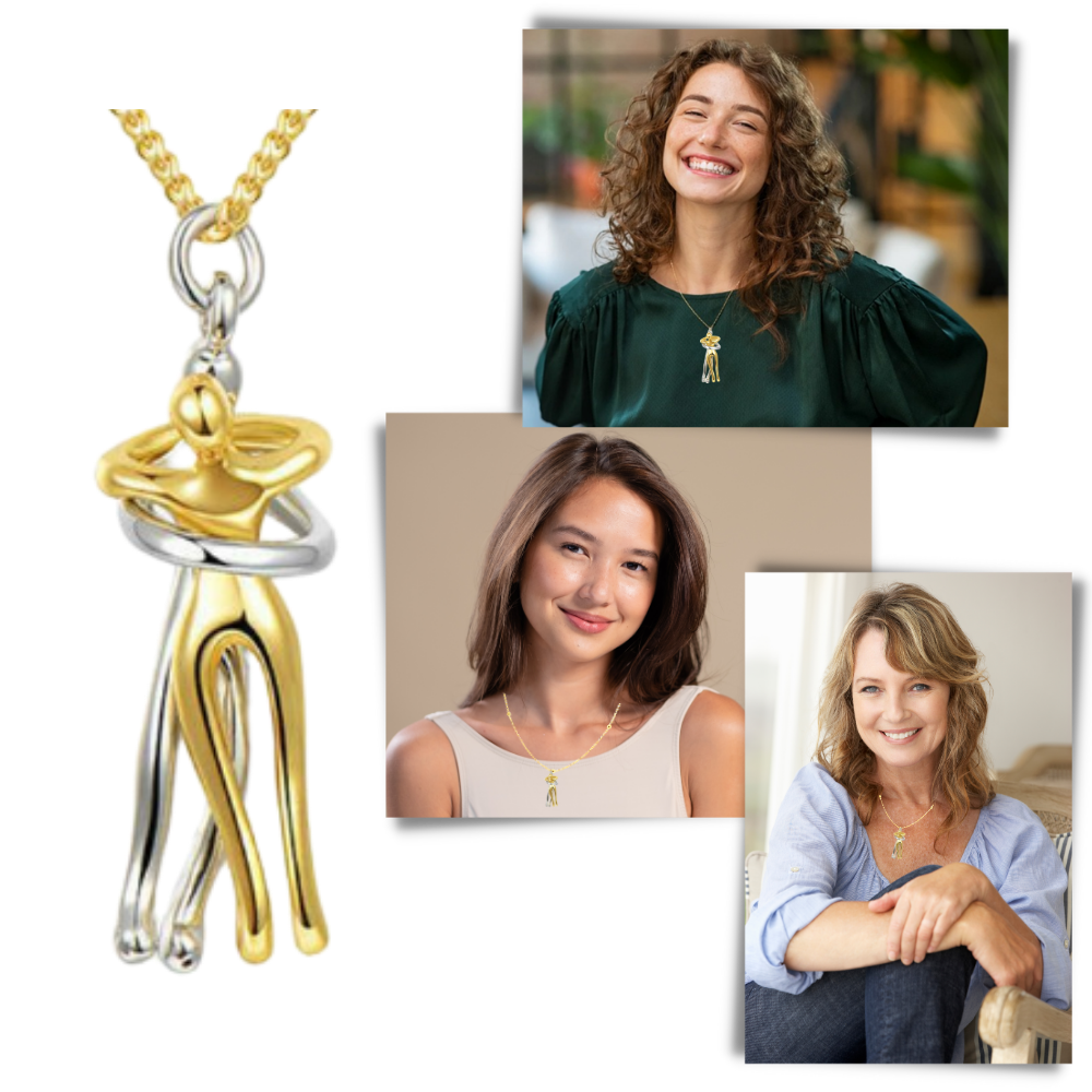 Collier de couple Câlin - Ouistiprix