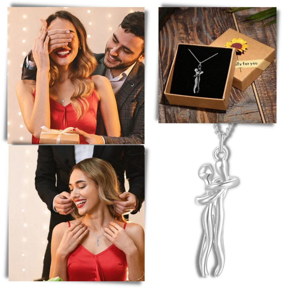 Collier de couple Câlin - Ouistiprix