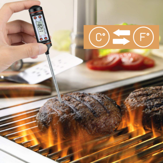 Thermomètre sonde alimentaire barbecue cuisson température viande