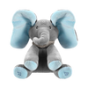 Peluche Éléphant interactif Peek a Boo -Oreilles bleues - Ouistiprix