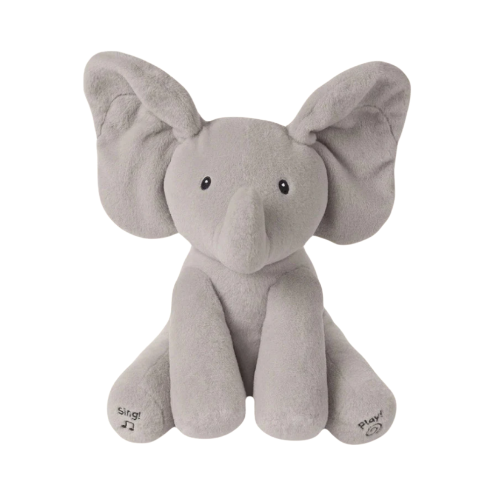 Peluche Éléphant interactif Peek a Boo -Gris - Ouistiprix