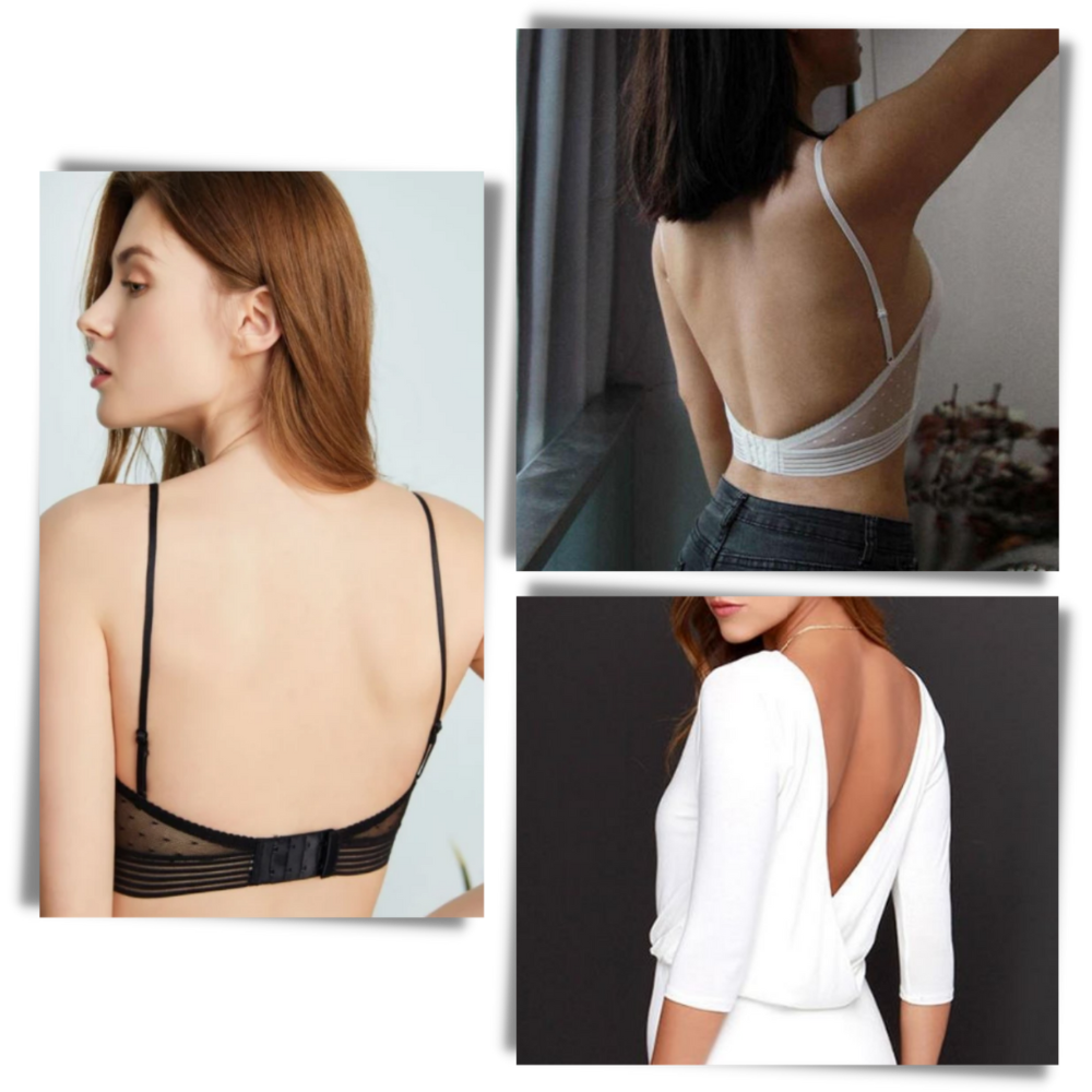 Soutien-gorge invisible en dentelle pour un style homogène - Ouistiprix