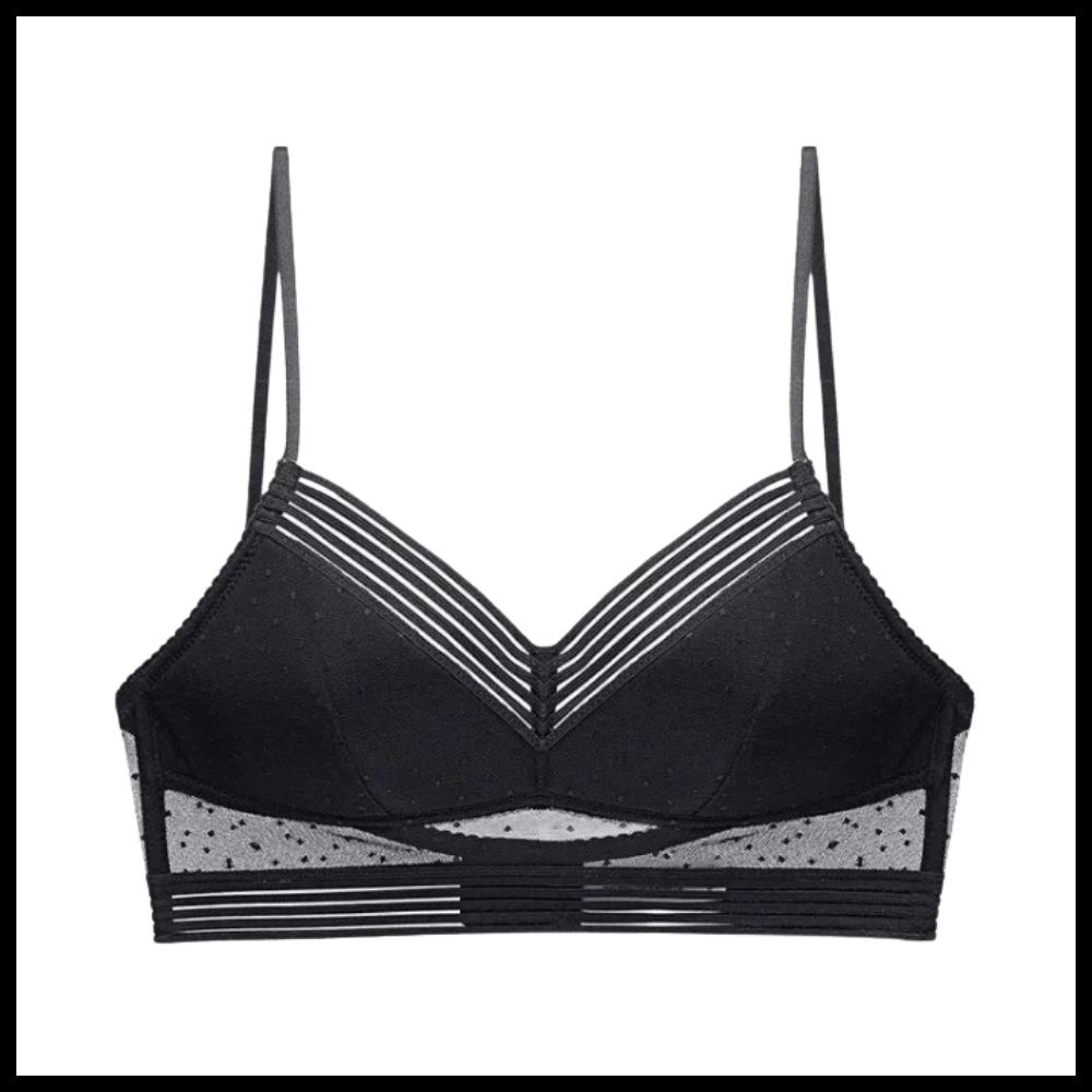 4 Paires Bretelles Soutien-Gorge Silicone Transparentes - Invisibles Et Réglables